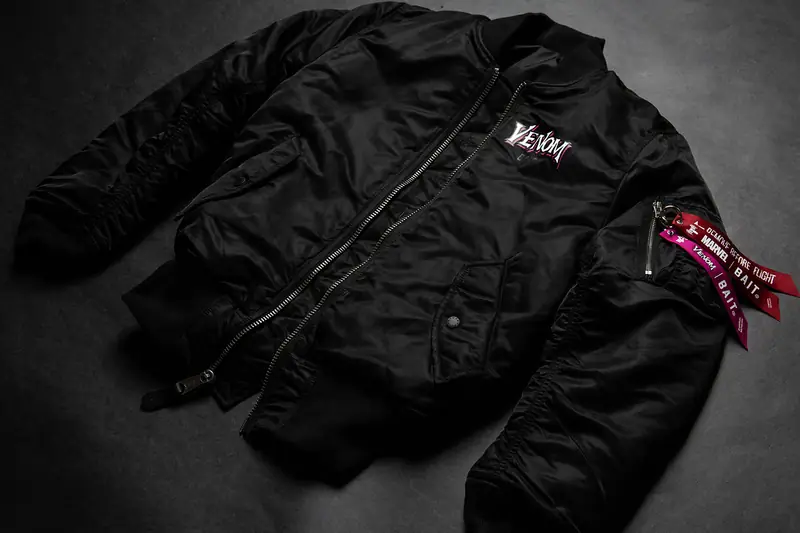 Kurtka z kolekcji &quot;Venom&quot; Alpha Industries x Marvel x BAIT