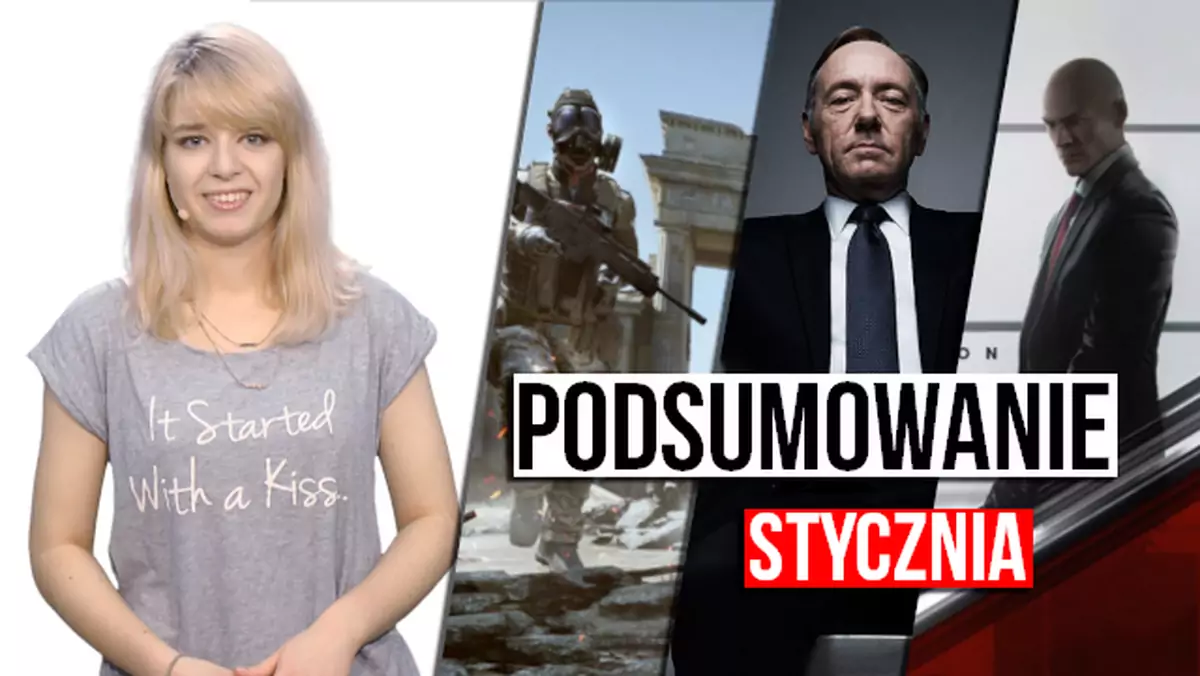 Podsumowanie stycznia: Assassin's Creed w Egipcie, odcinkowy Hitman i roszady w branży