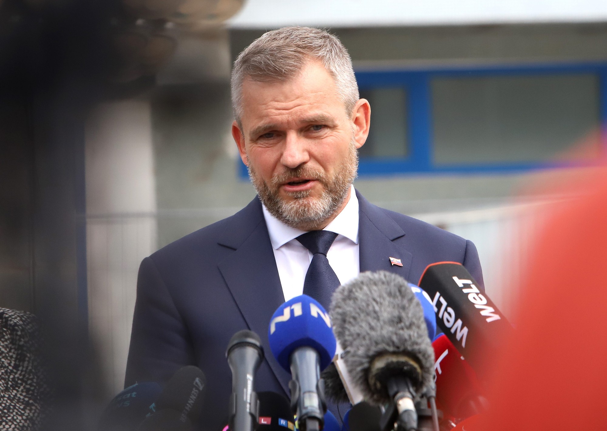 Peter Pellegrini po návšteve Roberta Fica v banskobystrickej nemocnici.