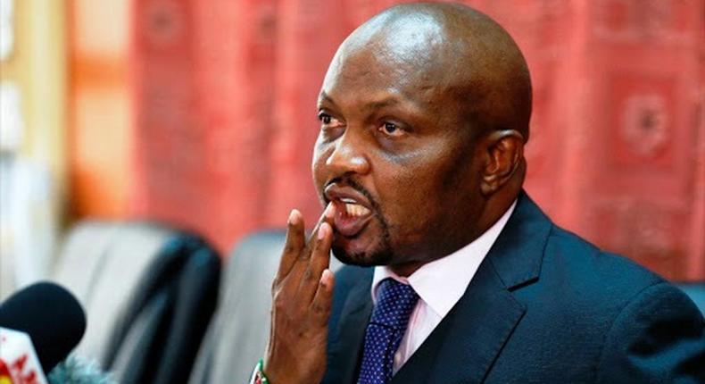 Gatundu South MP Moses Kuria 