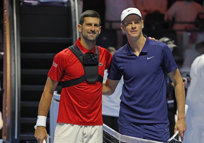 Novak Đoković i Janik Siner