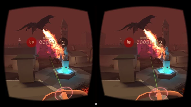 Większość gier VR to doświadczenia dla jednego gracza, ale znajdzie się też kilka oferujących tryb sieciowy jak np. BattleZ VR.