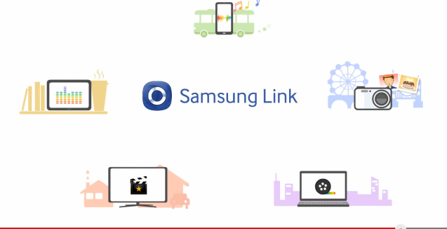 Jest to narzędzie umożliwiające połączenie smartfona z domowym dyskiem komputerowym za pomocą internetu. Dotyczy to także wielkoformatowych telewizorów wyposażonych w funkcję Smart TV. Za pomocą Samsung Link można odtwarzać treści umieszczone na innych urządzeniach i schowkach oraz przesyłać je pomiędzy urządzeniami. Narzędzie Samsunga umożliwia także zapisywanie zdjęć wykonanych smartfonem na wszystkich dyskach komputerowych. Nadchodzi koniec przenośnych odtwarzaczy DVD.