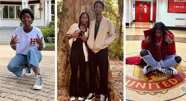 Shalom Kyagulanyi is the queen of all-star Converse shoes/Instagram