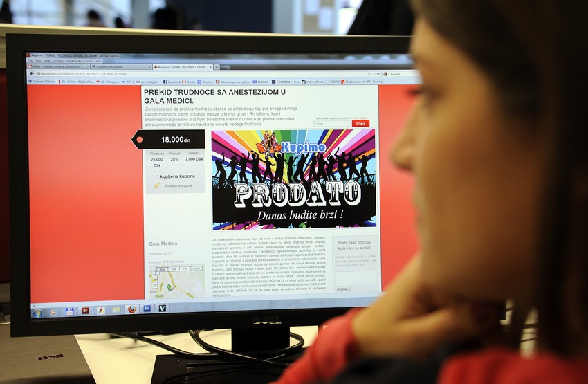 Izgled spornog oglasa