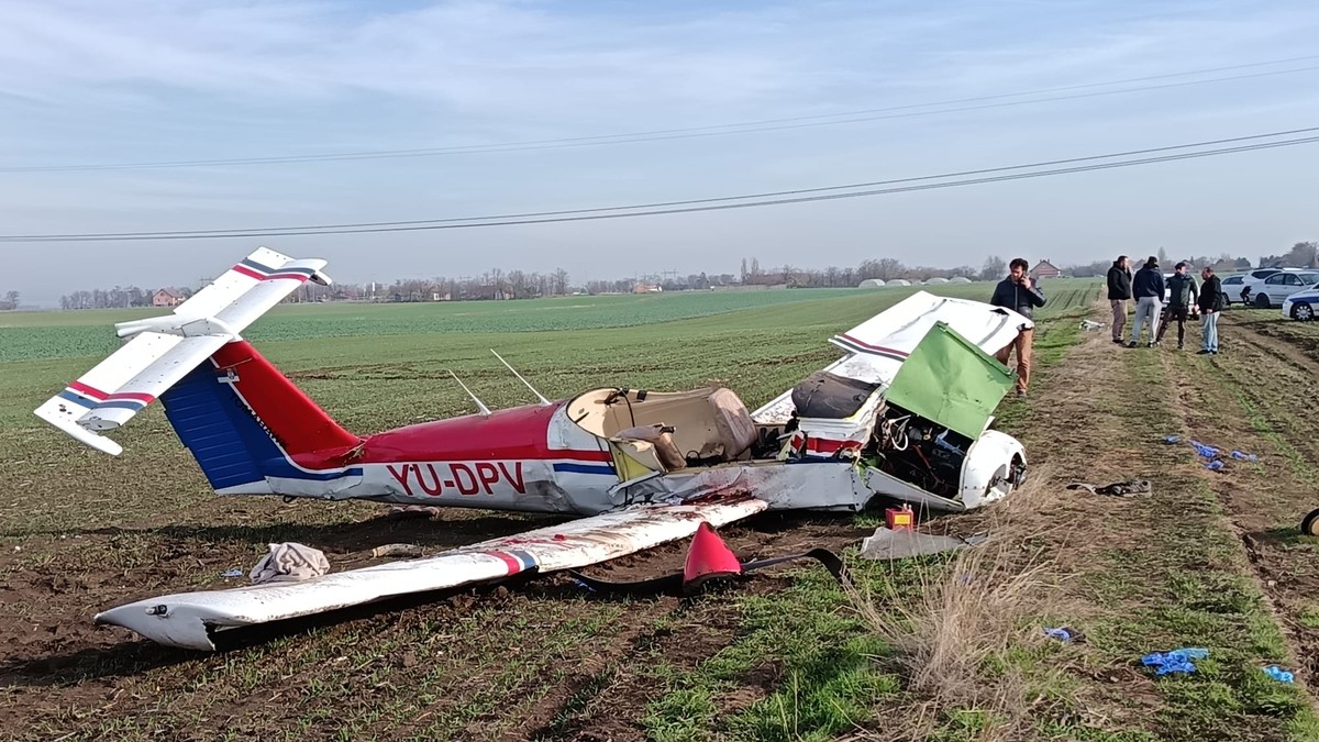 (Foto, video) jezivi prizor na mestu pada aviona: Otkriveni novi ...
