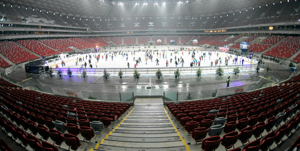 Lodowisko na Stadionie Narodowym