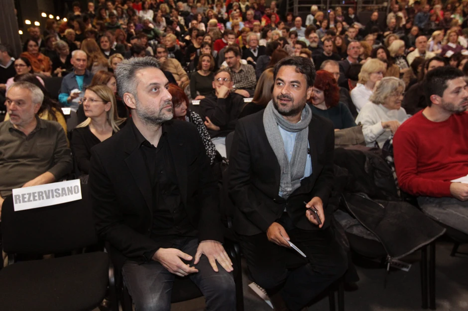 U savetu festivala: Reditelj Srdan Golubović u publici