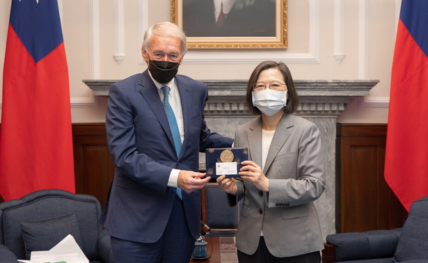 Ed Markey i Tsai Ing-wen