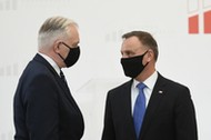 Jarosław Gowin i Andrzej Duda. 