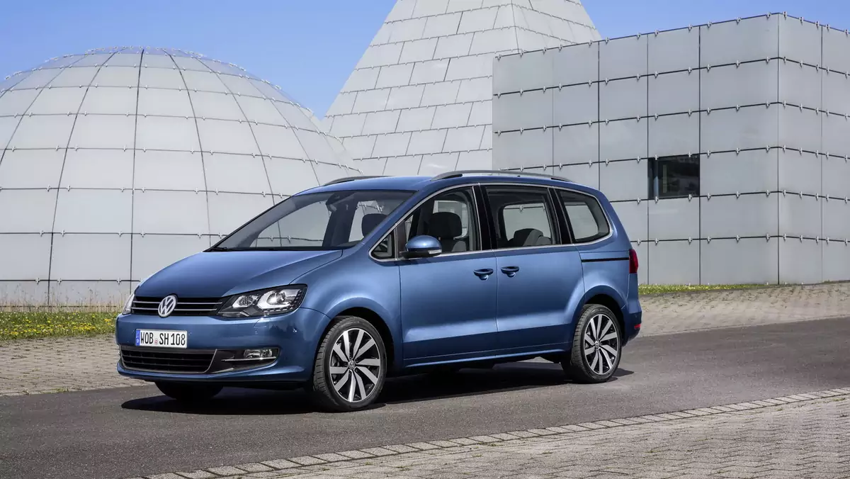 Volkswagen Sharan face lifting