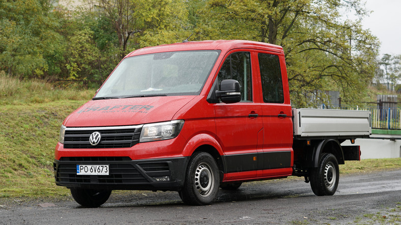 Volkswagen Crafter DOKA 2.0 TDI poczucie wyższości TEST