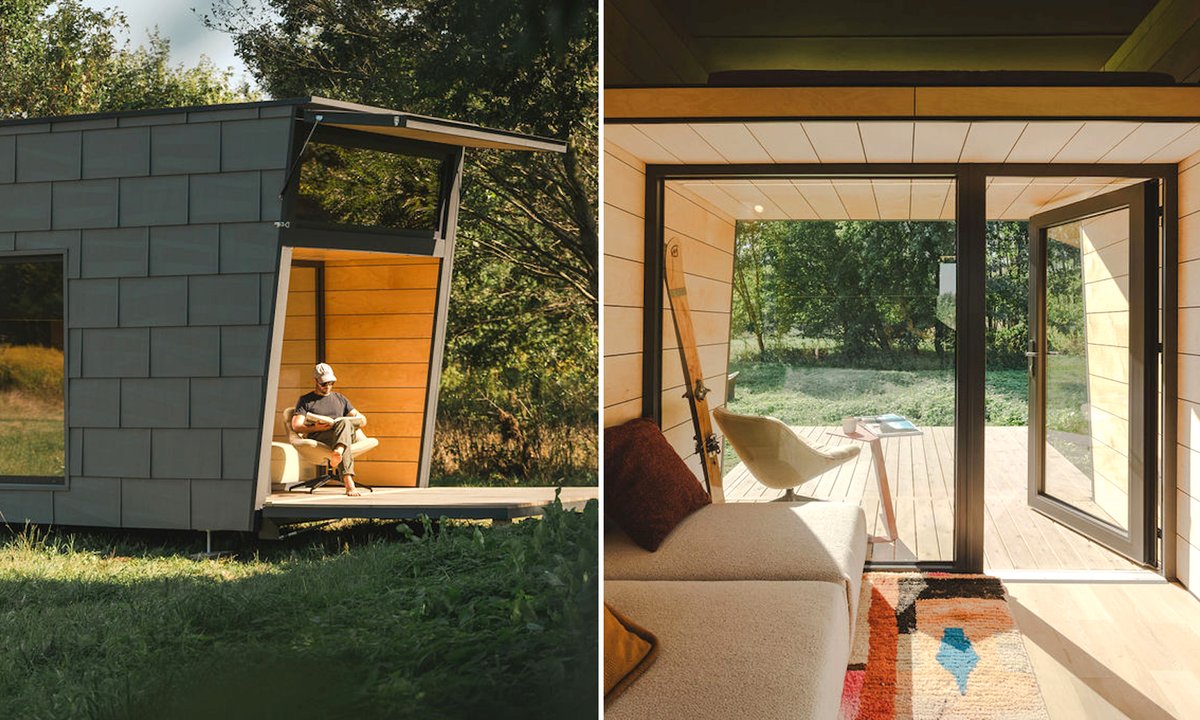 Polski mikrodom za 171 tys. zł. "Bajeczny widok na przyrodę"