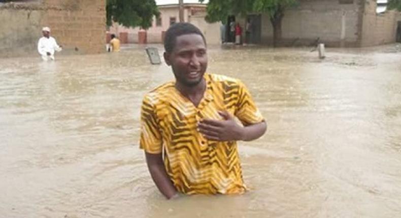 Flooding victim in Yoba State (Daily trust)