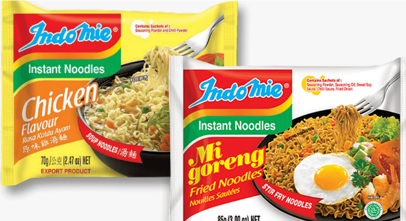 NAFDAC has banned the importation of these flavours of Indomie into Nigeria. (Premium Times)