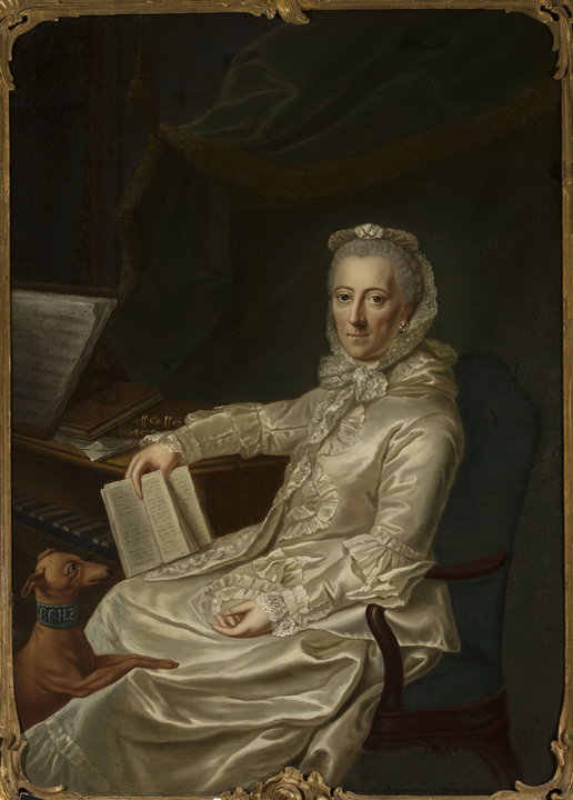Portret Filipiny Szarlotty Pruskiej, księżnej von Braunschweig (1716-1801), z