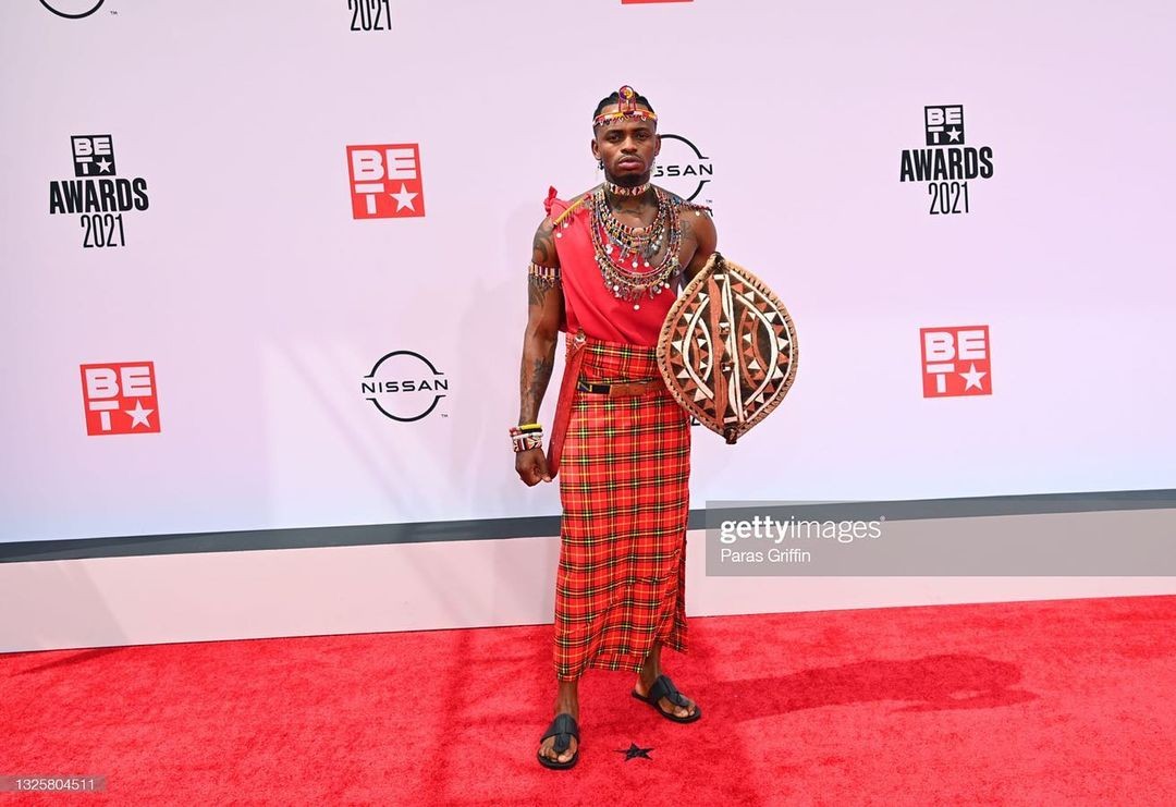 Diamond Platnumz at BET Awards 2021