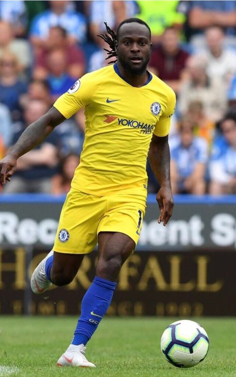 Victor Moses won several titles during his time at Stamford Bridge  