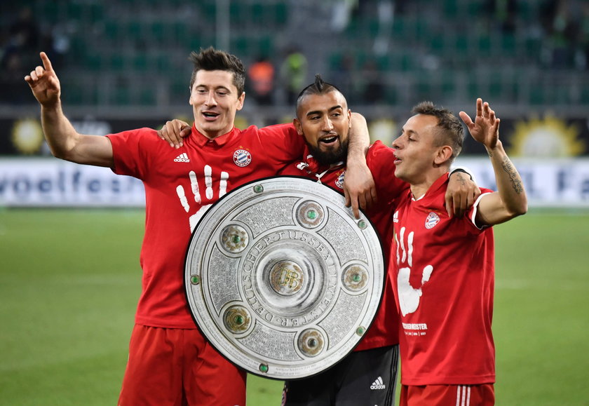 Lewy świętuje kolejne mistrzostwo Niemiec