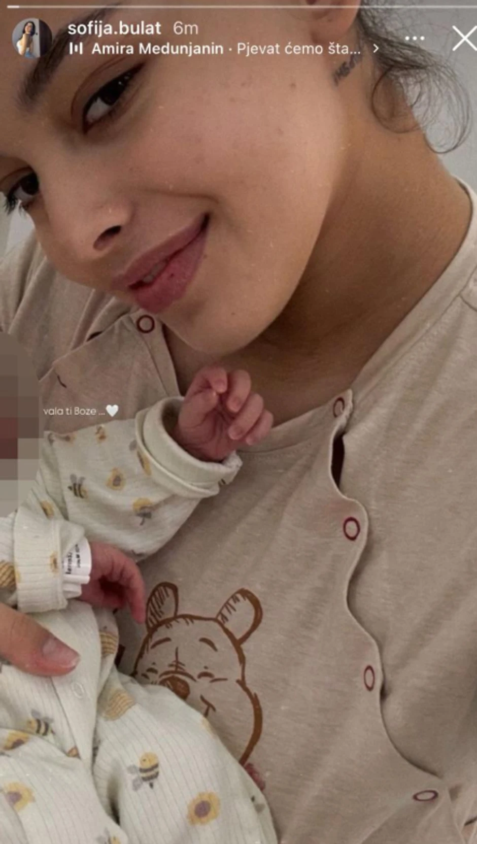 Sofija Bulat sa bebom