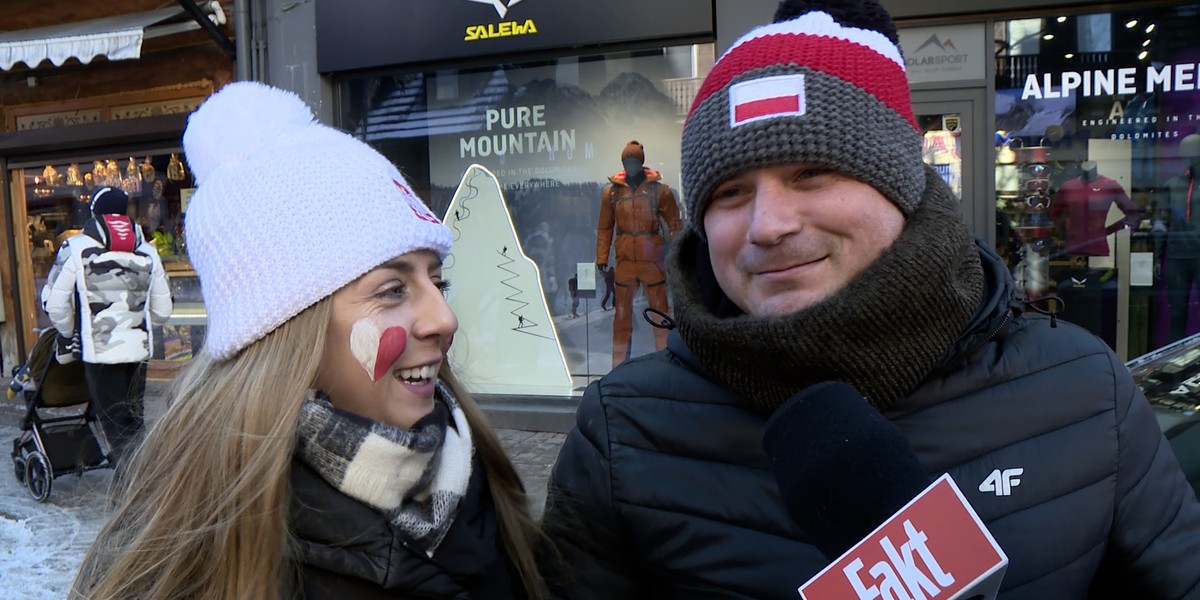 Kibice zjechali do Zakopanego. "Drogie bilety na skoki, ale ogólnie drożyzny nie ma". Komu kibicują?