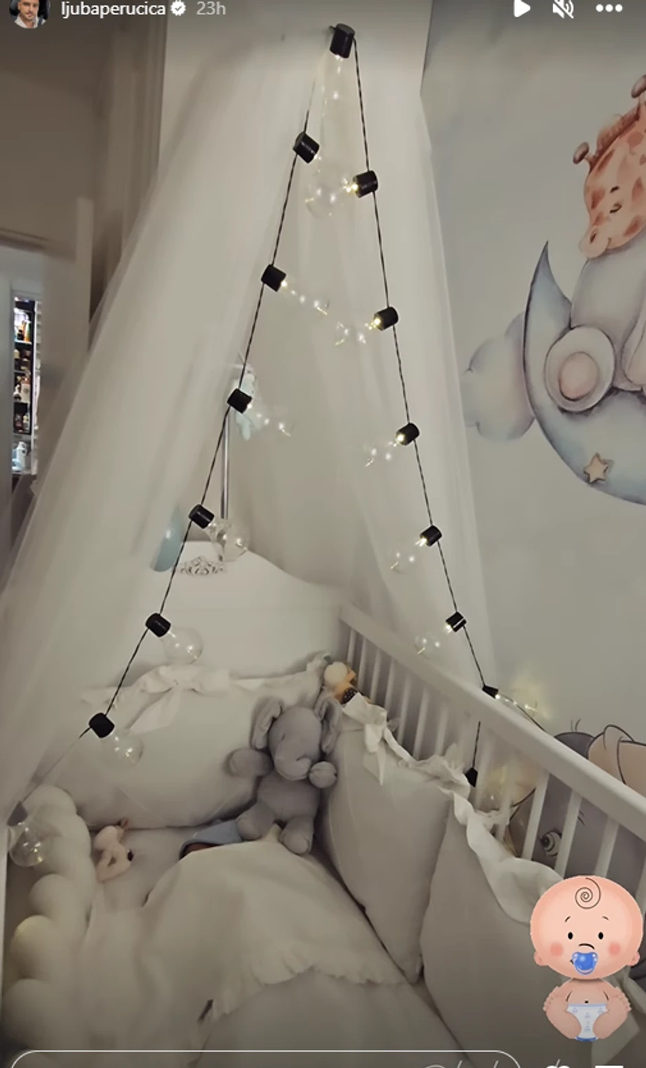 Ljuba Perućica pokazao sobu za sina