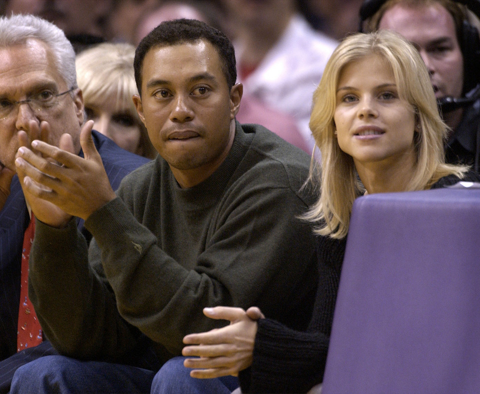 Tiger Woods i Elin Nordegren