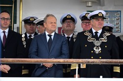Tusk: Polska staje się portową potęgą na Bałtyku