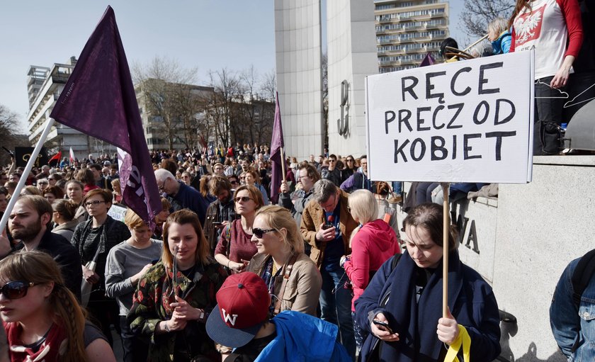 Protest antyaborcyjny