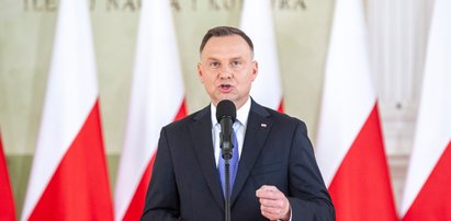 Andrzej Duda o granicy: Nie pękniemy. Prezydent skomentował też rozmowy Merkel z Łukaszenką