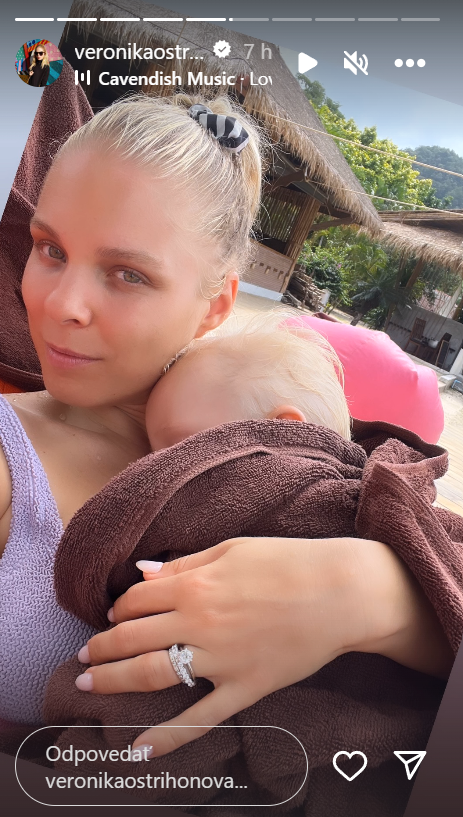 Veronika Ostrihoňová v Thajsku.