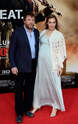 Guy Ritchie i Jacqui Ainsley na premierze 'Na skraju jutra'