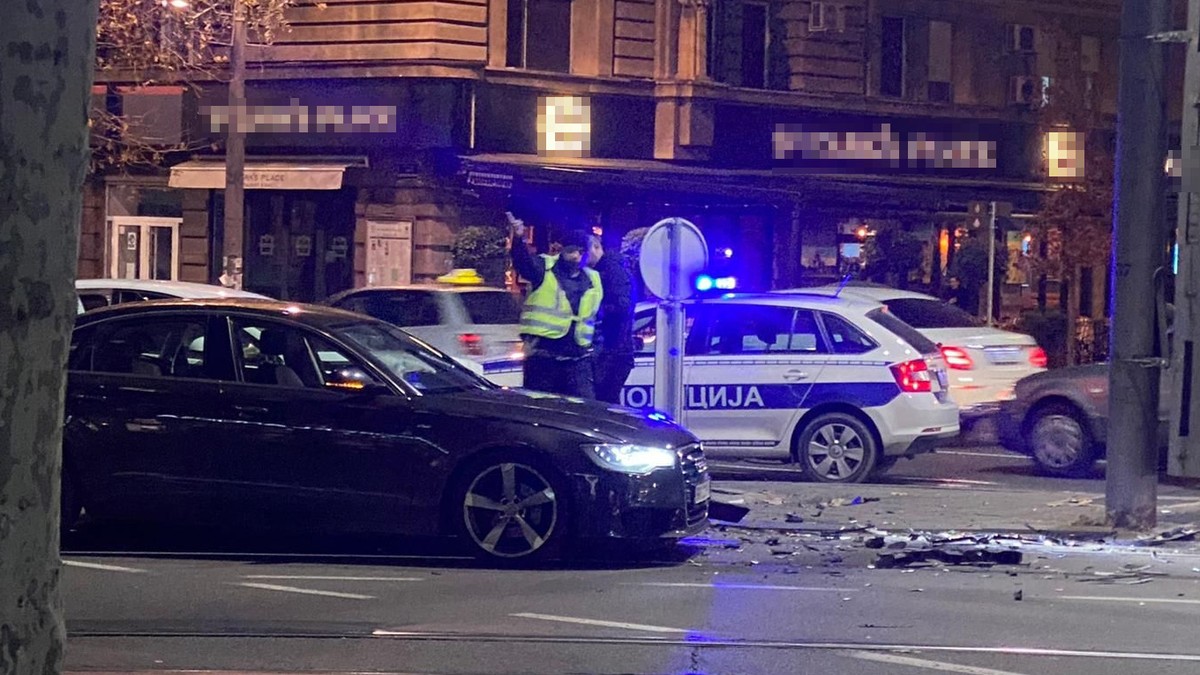 Noć udesa u Beogradu: Četiri saobraćajke, šest lakše povređenih