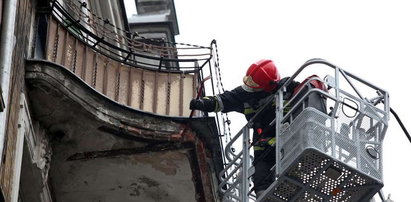 Poznań. Balkon mógł kogoś zabić