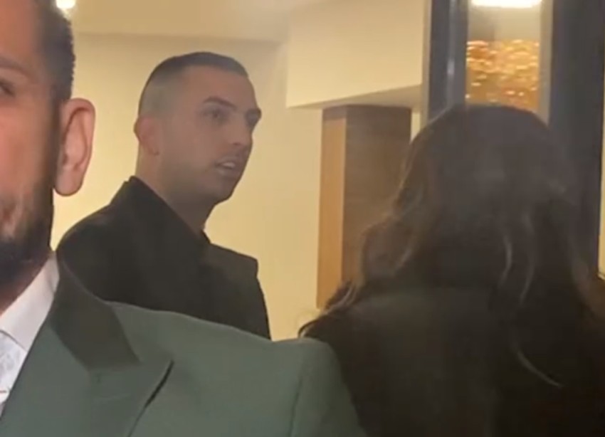 Ljuban Hofman Vidović na svadbi Slobe Radanovića