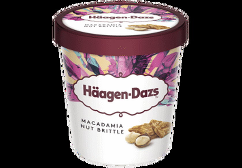 Lody Häagen-Dazs MACADAMIA NUT BRITTLE 460ML