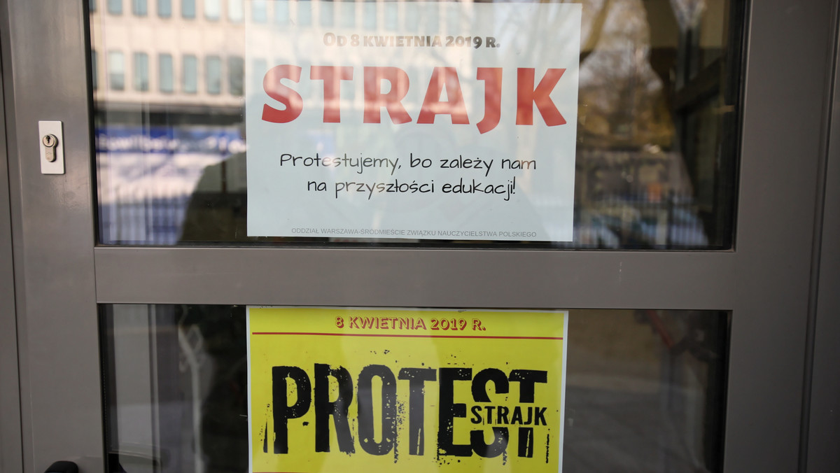 Strajk nauczycieli. Szkoły zamknięte. Napisz do Onetu