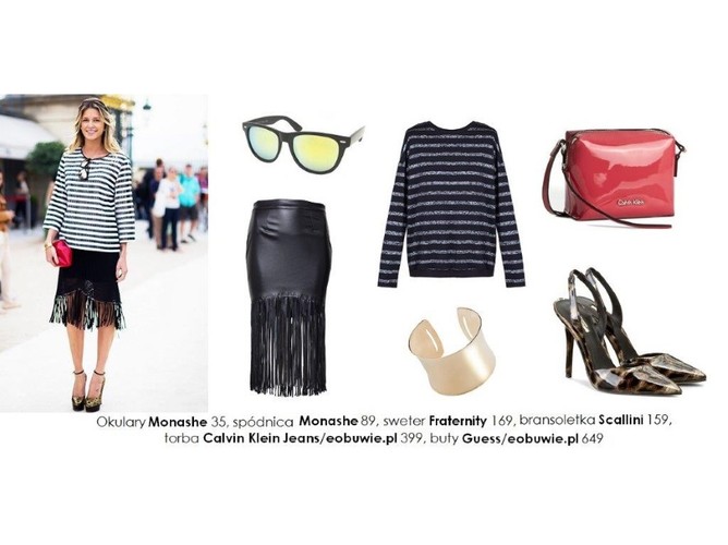 Zestawy ubrań w stylu marynarskim