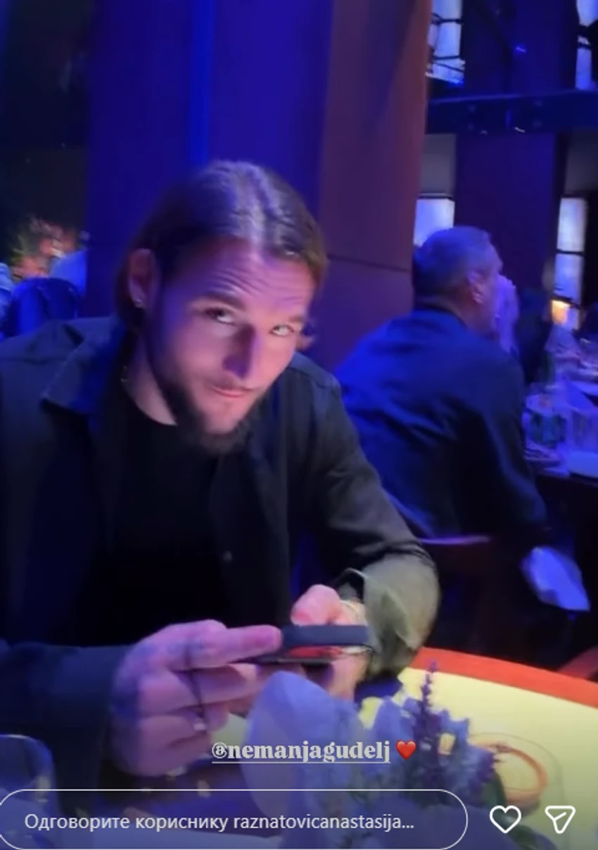 Anastasija i Gudelj u provodu u Beogradu