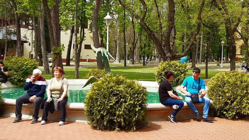 Mere opreza i zaštita u parkovima je poželjna