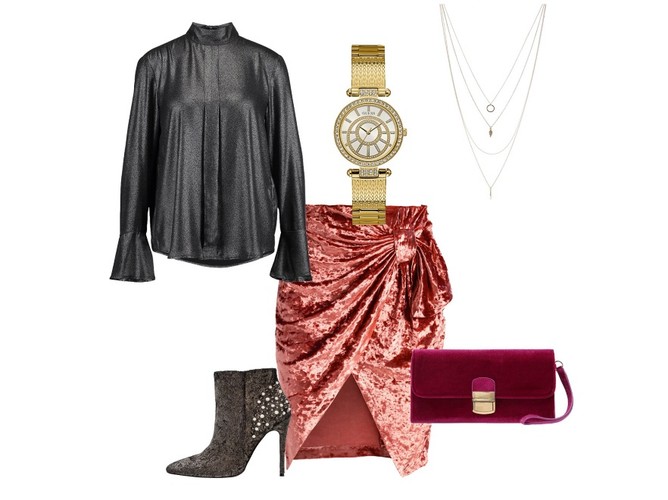 Świąteczne STYLIZACJE w klimacie glamour