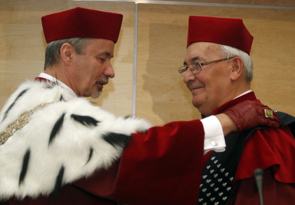 Prof. Maksymilian Pazdan uzyskał tytuł Doktora Honoris Causa Uniwersytetu Śląskiego