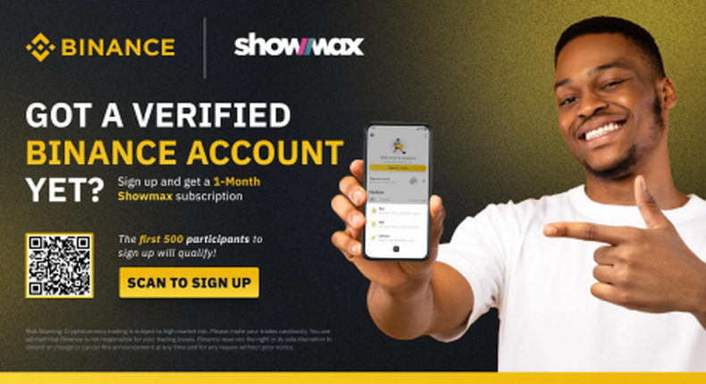 Binance x Showmax Partnership