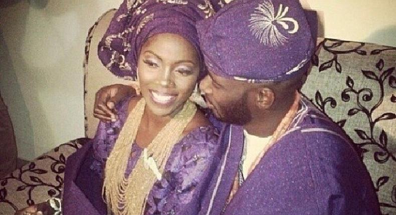 Tiwa Savage and her husband, Tee Billz