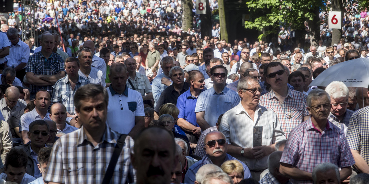 70. pielgrzymka mężczyzn do Piekar Śląskich