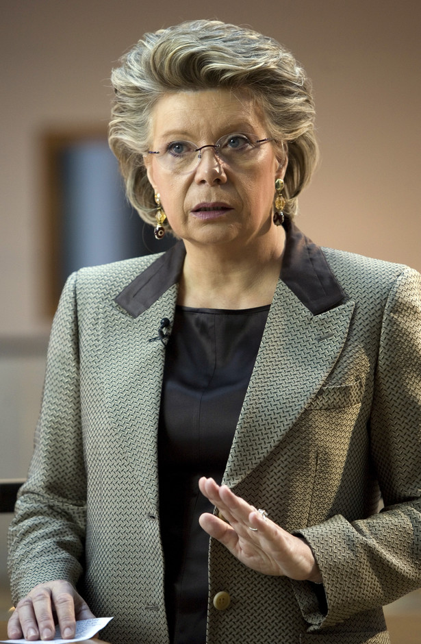 Viviane Reding, komisarz UE ds. społeczeństwa informacyjnego i mediów