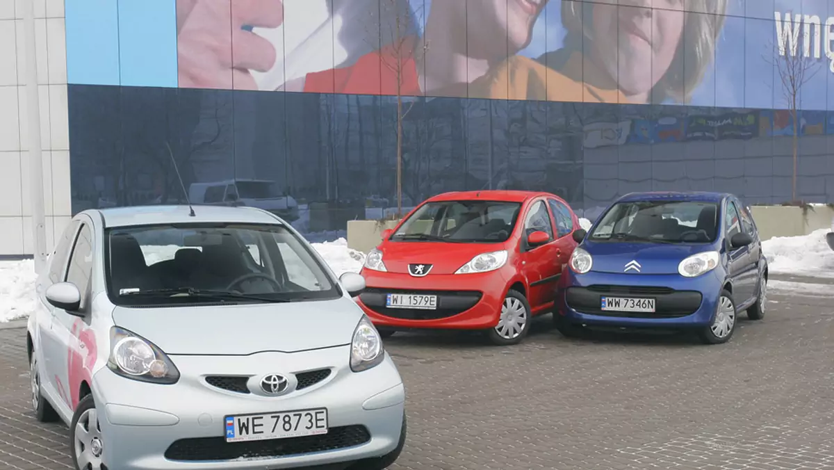 Używane Citroen C1, Peugeot 107 i Toyota Aygo: Prostota do potęgi