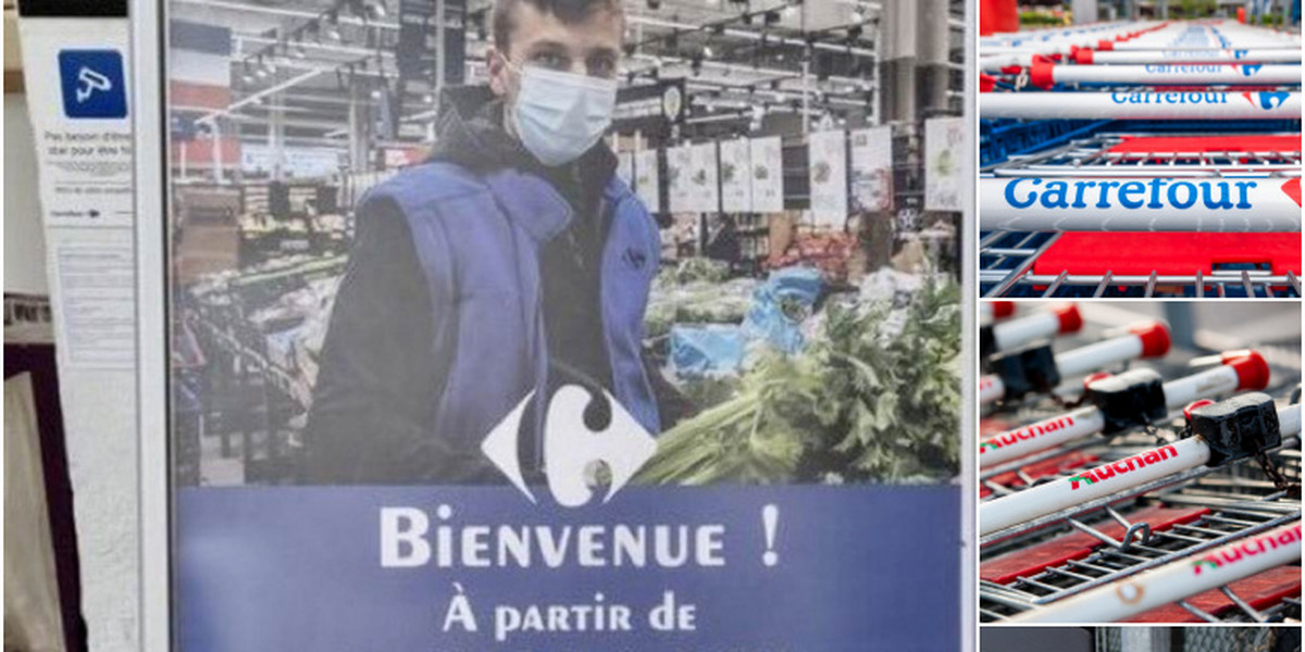 Bez szczepienia nie wejdziesz - informują wielkie centra handlowe we Francji.