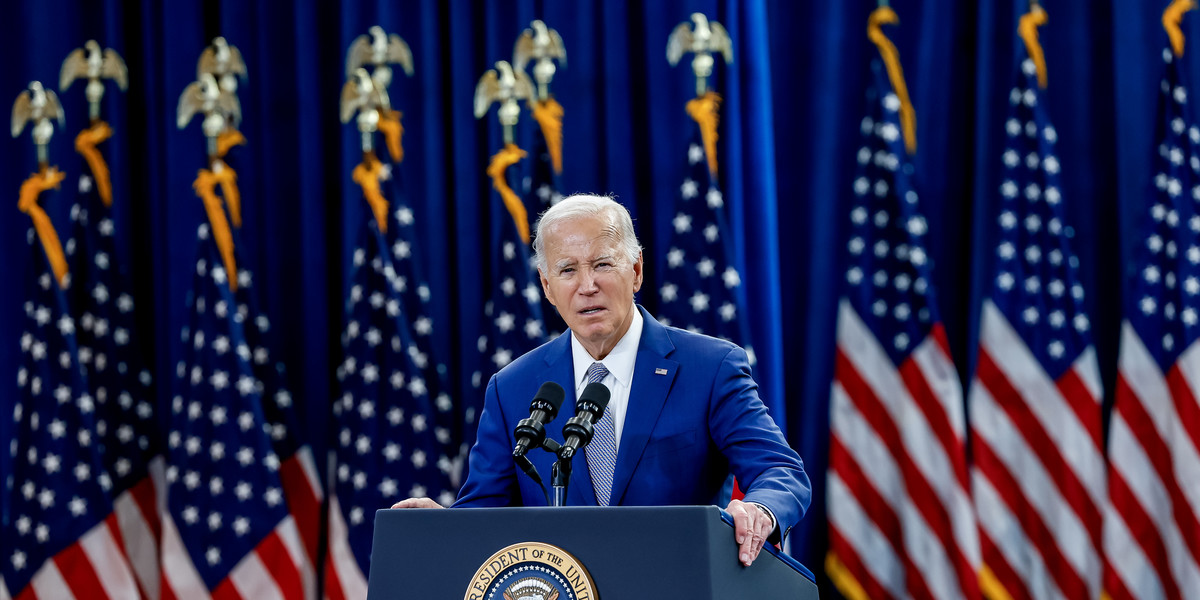 Prezydent USA Joe Biden podpisał prowizorium budżetowe