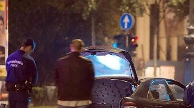 Riasztófegyverrel lőttek rá egy taxisra Budapesten